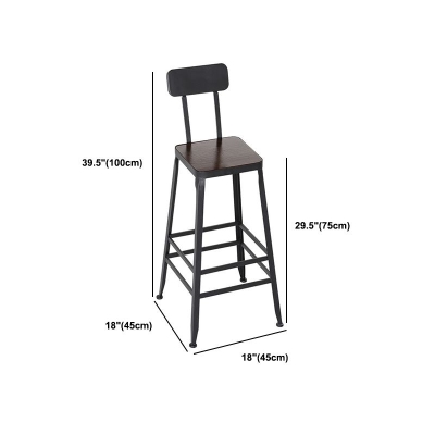 1/2/7-teiliges Bartisch-Set im industriellen Stil, rechteckiger Bartisch mit hohen Hockern