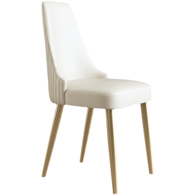 Kitchen Home Glam Chair Armlehnenloser Esszimmerstuhl mit Polsterung