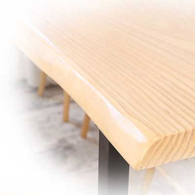 Industrielles rechteckiges Massivholz-Bartisch-Set, 1/5/9-teilig, Thekentisch mit Hockern