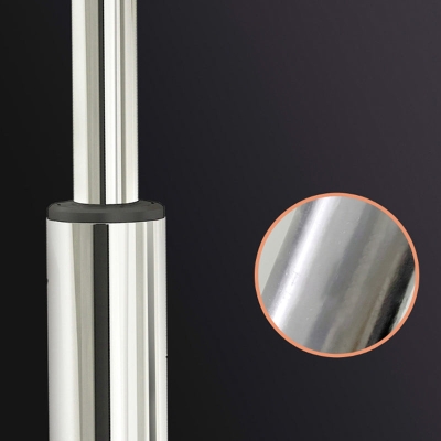 Hebbarer Barhocker im Glam-Stil, runder Sitztheken-Barhocker mit Metallbeinen