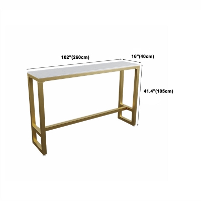 Rechteckiger Bartisch und Hocker, 1/4/7-teiliger Bartisch aus gesintertem Stein mit Hockern mit niedriger R&uuml;ckenlehne