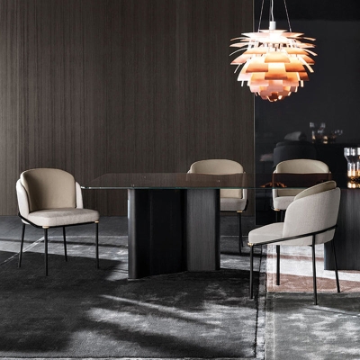 Glam Style Parsons Side Chair Esszimmerstuhl f&uuml;r den Innenbereich f&uuml;r den Heimgebrauch