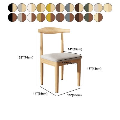 Zeitgen&ouml;ssischer, gepolsterter Beistellstuhl mit mattem Finish f&uuml;r Zuhause, Esszimmerstuhl mit offener R&uuml;ckenlehne