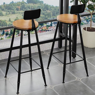 Set tavolo moderno da pub rettangolare su cavalletto 1/3 pezzi Set altezza bancone in legno massello