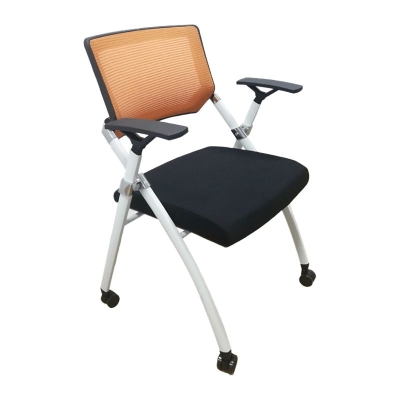 Sedia da scrivania CorLiving Workspace con struttura bianca. Sedia da conferenza