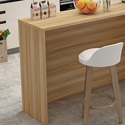 Moderner Bar-Esstisch aus Holz, rechteckiger Bartisch f&uuml;r die K&uuml;che
