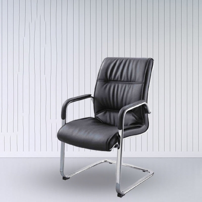 Sedia da ufficio moderna ed ergonomica, sedia da scrivania con schienale alto e senza ruote