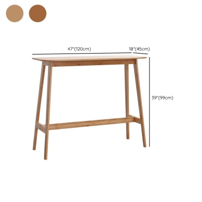 Moderner rechteckiger Thekentisch aus Holz, 1/2/3-teiliges Bartisch-Set f&uuml;r Milchteeladen