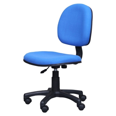 Ergonomischer Schreibtischstuhl aus Netzstoff, moderner, armloser B&uuml;rostuhl