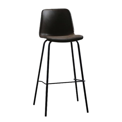Bucket Dining Stools Moderne Barhocker mit Metallgestell