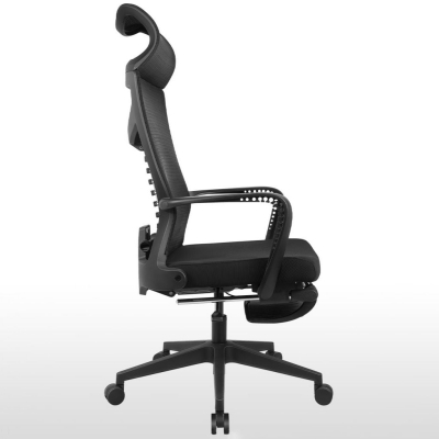 Zeitgen&ouml;ssischer ergonomischer B&uuml;rostuhl mit hoher R&uuml;ckenlehne und verstellbarem Schreibtischstuhl