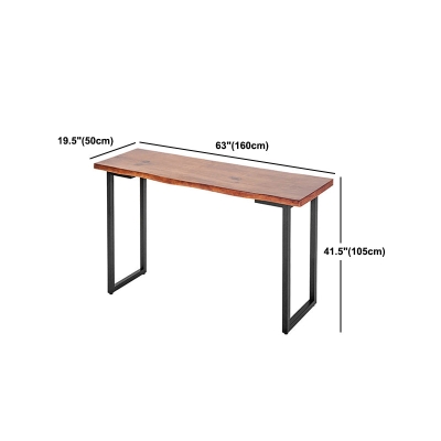 Luxuri&ouml;ses rechteckiges Massivholz-Bartisch-Set, 1/7-teilig, Thekentisch mit r&uuml;ckenfreien Hockern