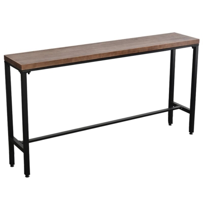 Set tavolo da bar industriale in legno da 1/2/5 pezzi Set bancone rettangolare per uso domestico