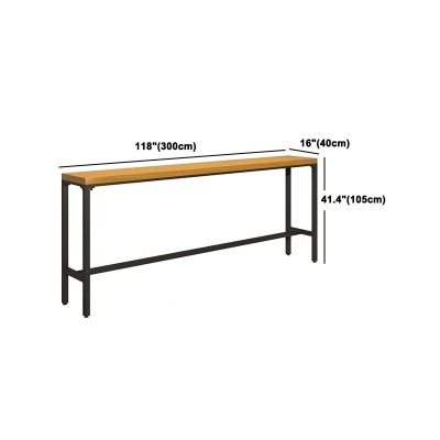 Industrielles 1/6/11-teiliges Bartisch-Set, rechteckiger Tresentisch aus Kiefernholz f&uuml;r das Esszimmer