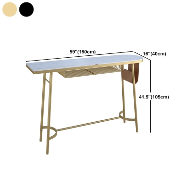 Glam 1/2/3-teiliges Stehtisch-Set aus gesintertem Stein, festes Tisch-Theken-Set f&uuml;r das Esszimmer