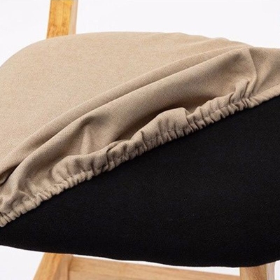 Industrieller Thekenhocker ohne Armlehnen, Gummiholz, Caf&eacute;-Barhocker mit Pedal