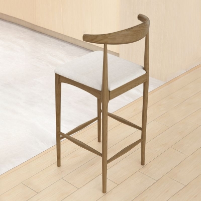 Luxuri&ouml;ses rechteckiges Bartisch-Set aus massivem Holz, 1/3/4-teilig, Thekentisch mit armlosen Hockern