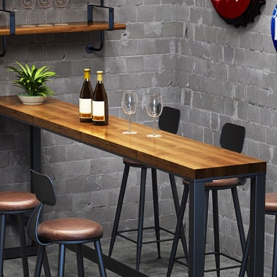 Massivholztisch, rechteckiger Esstisch f&uuml;r K&uuml;che, Wohnzimmer, Kaffeezimmer