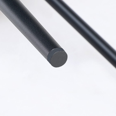Moderne gepolsterte Hocker mit Metallbeinen, Theken- und Barhocker mit mattem Finish f&uuml;r den Innenbereich