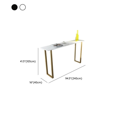 Tisch aus Kunstmarmor, moderner Bistro-Bartisch f&uuml;r das Wohnzimmer