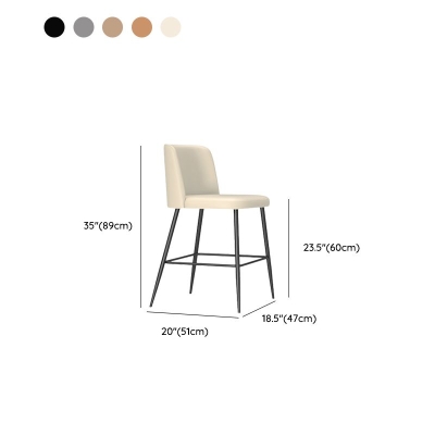 Barhocker im modernen Stil, gepolsterte Barhocker f&uuml;r das Esszimmer