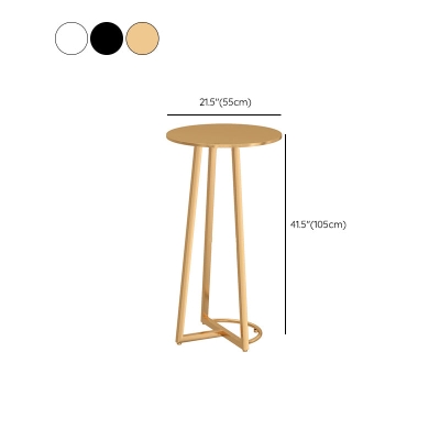 Modernes rundes Bartisch-Set aus Metall, 1/3-teilig, f&uuml;r die K&uuml;che und das Esszimmer