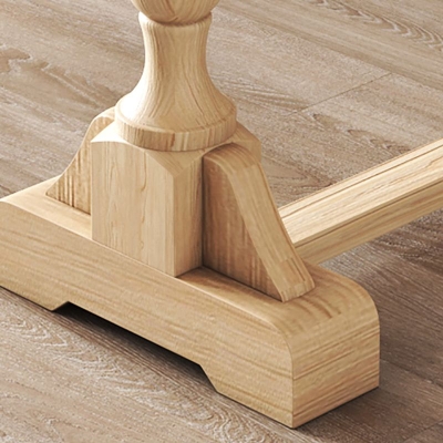 Zeitgen&ouml;ssischer Pub Table Specialty Bartisch aus massivem Holz in Natur