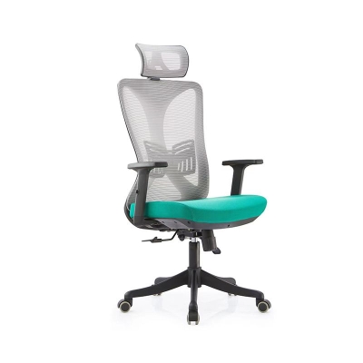 Sedia da ufficio contemporanea con meccanismo di inclinazione Sedia da scrivania ergonomica in rete con schienale medio