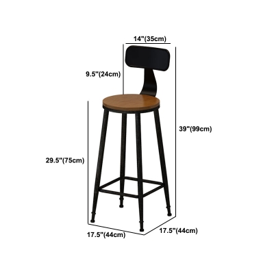 Set moderno di altezza bancone in legno massello 1/2/4/7 pezzi Set bancone naturale per interni