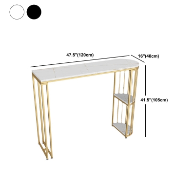 Traditioneller Luxus-Bartisch, rechteckiger Bartisch mit Kufengestell