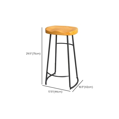 Industrielles 1/5-teiliges Bartisch-Set aus Kiefernholz, Tresentisch mit hohen Hockern f&uuml;r den Balkon