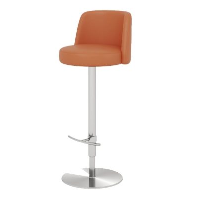 Glam Barhocker, h&ouml;henverstellbarer Thekenhocker f&uuml;r Bristol mit Drehgelenk