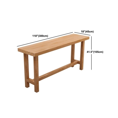 Luxuri&ouml;ses rechteckiges Bartisch-Set aus Holz, 1/5/6/11-teilig, Thekentisch mit r&uuml;ckenfreien Hockern