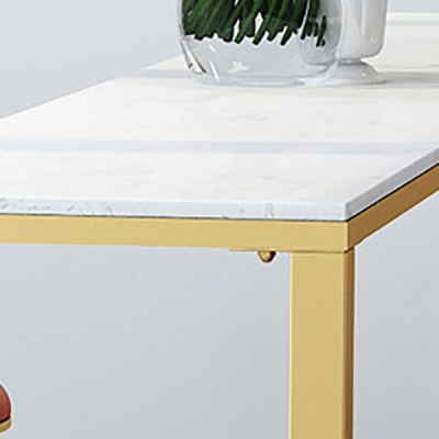 Set tavolo da bar in finto marmo stile Glam 1/2/7 pezzi Set bancone da tavolo fisso per uso domestico