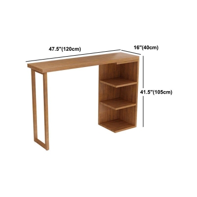 Zeitgen&ouml;ssisches 1/2/3-teiliges Bartisch-Set, rechteckiger Holz-Thekentisch f&uuml;r die K&uuml;che