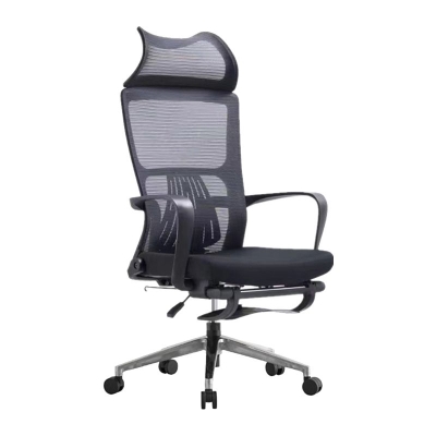 Chefb&uuml;rostuhl mit hoher R&uuml;ckenlehne, moderner, ergonomischer Drehsessel
