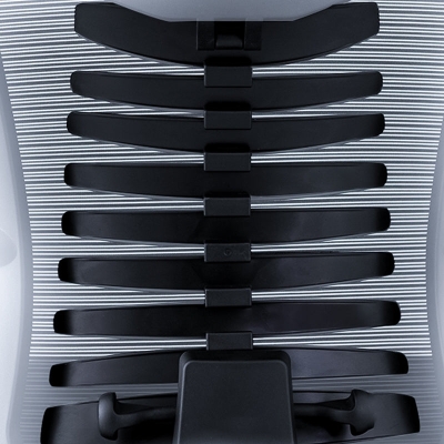 Ergonomischer B&uuml;rostuhl, Schreibtischstuhl aus Netzstoff, hohe R&uuml;ckenlehne, Leinen-Arbeitsstuhl mit Rollen