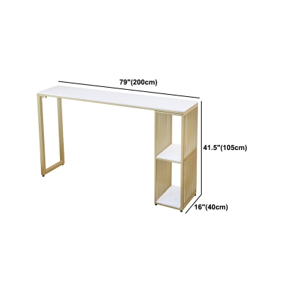 Set tavolino da bar Glam Stone Set bancone rettangolare da 1/2/3 pezzi