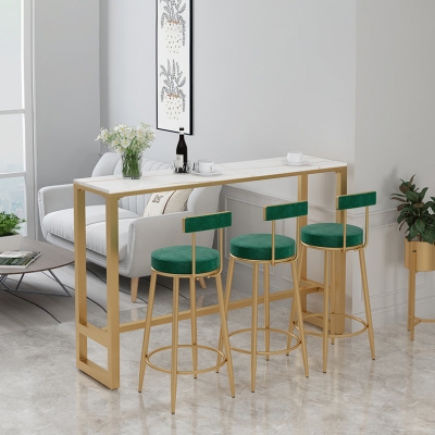 Bartisch aus gesintertem Stein, moderner Esstisch f&uuml;r K&uuml;che, Wohnzimmer, Kaffeezimmer