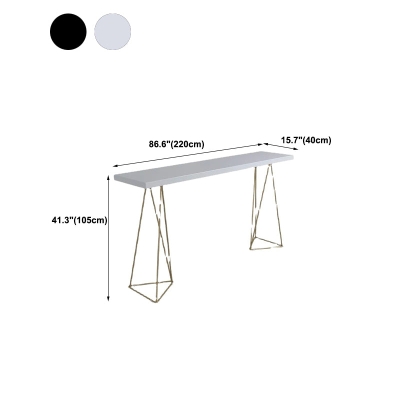 Massivholz-Bartisch, rechteckiger Esstisch f&uuml;r K&uuml;che, Wohnzimmer, Kaffeezimmer