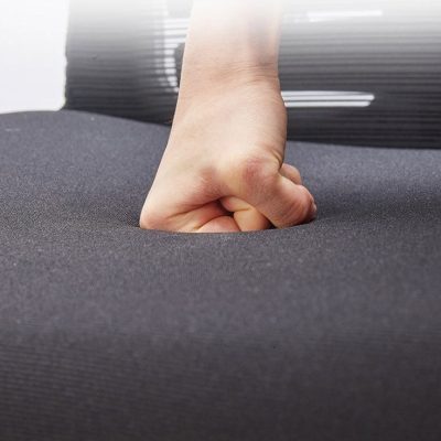 Poltrona moderna con seduta regolabile in altezza, sedia da ufficio girevole ergonomica