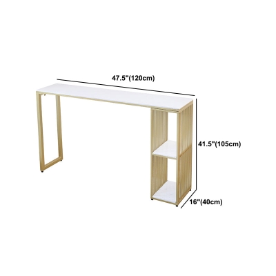 Set tavolino da bar Glam Stone Set bancone rettangolare da 1/2/3 pezzi