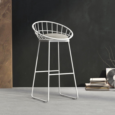 Glam Klappbares Bartisch-Set, 1/2-teiliger Bartisch und Barhocker mit Metallgestell