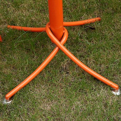 Industrieller Bartisch f&uuml;r den Au&szlig;enbereich, Bartisch aus Metall mit Sockel