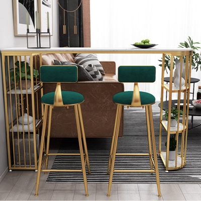 Glam Stone Bar Esstisch Ellipse Bartisch f&uuml;r Caf&eacute; und Pausenraum