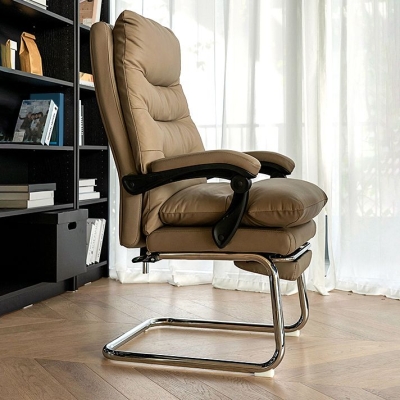 31"W Moderner Sessel, gepolsterter Drehstuhl mit Kippmechanismus