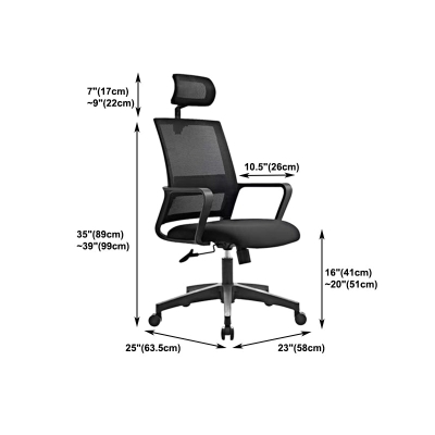 Zeitgen&ouml;ssischer ergonomischer B&uuml;rostuhl mit mittlerer R&uuml;ckenlehne, atmungsaktiver AirGrid-Schreibtischstuhl