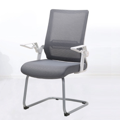 Sedia da ufficio contemporanea larga 21" Sedia da scrivania imbottita AirGrid traspirante