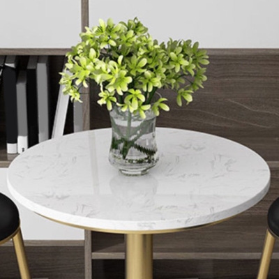 Glam 1/2/3/5-teiliges Stehtisch-Set aus k&uuml;nstlichem Marmor, festes Tisch-Theken-Set