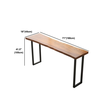 Set tavolo da bar industriale in legno massello da 1/2/4/7 pezzi Set da bistrot fisso